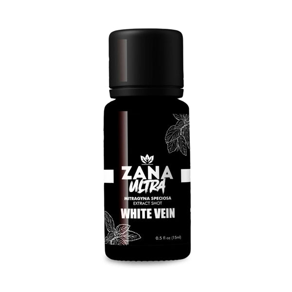 Zana Liquid Kratom Extract Shots – Ultra White Vein 12pk