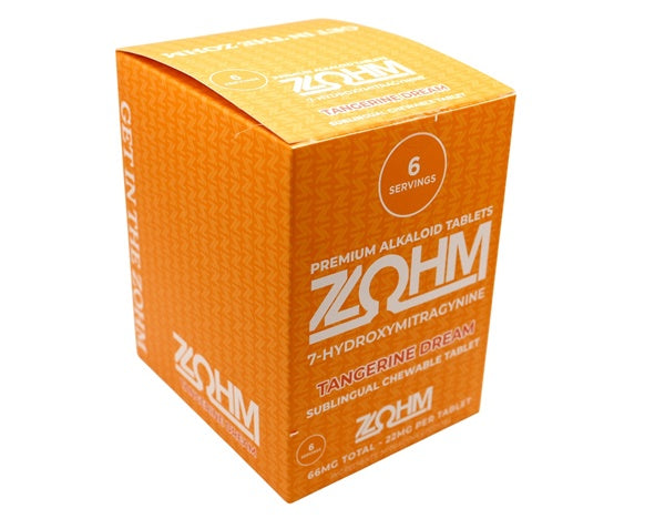 Zohm 22mg 7-OH – Tangerine Dream – 3-Tablet