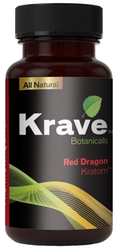 Krave Botanicals Kratom - 300 Caps