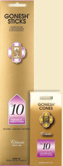 12ct Gonesh Classic Stick Incense - No. 10 Herbs and Flowers