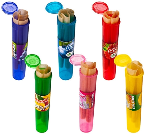 Tasty Puff Tasty Tips Flavored Pre-Rolled Cones 180 3pk Tubes with Display