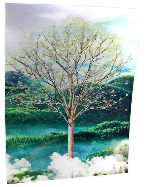 3ct Lenticular 3D Image Holographic Poster - Tree Seasons