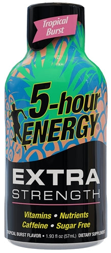 5 Hour Energy Shot - Extra Strength Tropical Burst 12pk