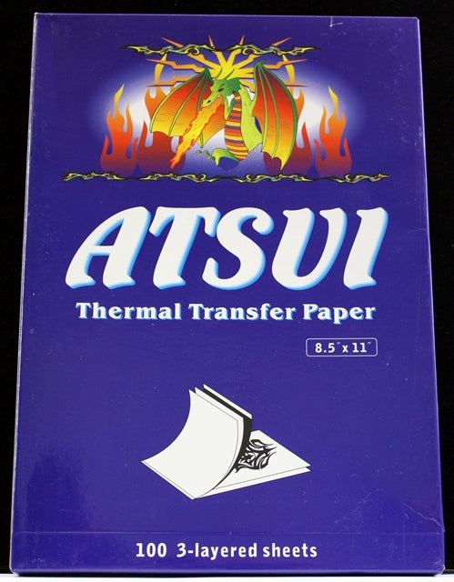 ATSUI Thermal Transfer Paper 100 Pack