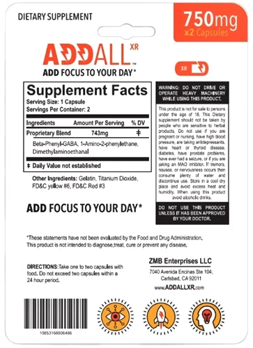 AddAll XR Add Focus Capsules