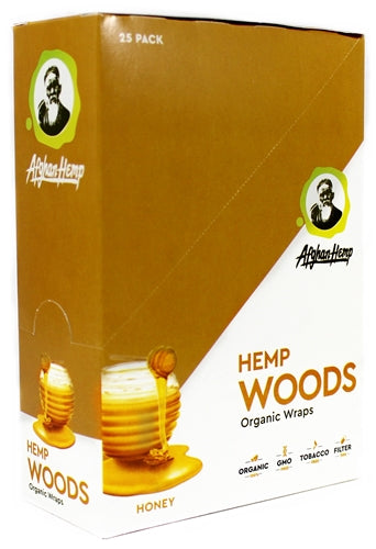 Afghan Hemp Blunt Wraps - Hemp Woods - Honey