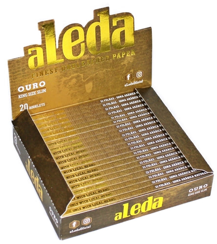 aLeda Finest Unbleached Paper - King Size Slim