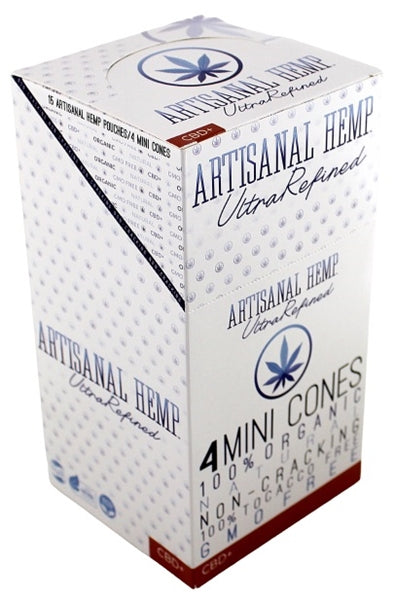 Artisanal Hemp Ultrarefined Mini Cones 15pk