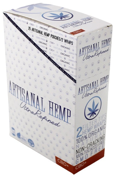 Artisanal Hemp Ultrarefined Blunt Wraps 25pk