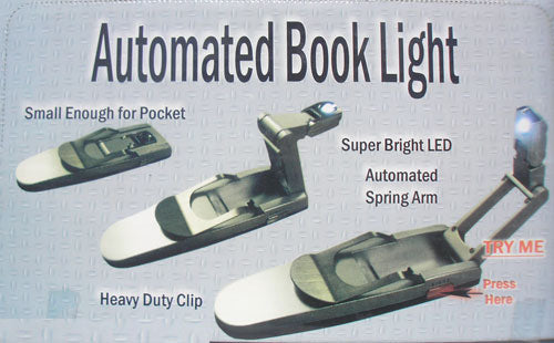 Automated Book Light 24ct