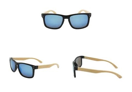 Sunglasses - Unisex Bamboo Shades Eyewear