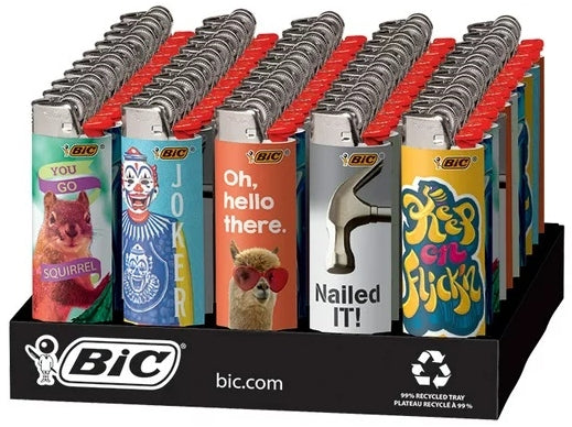 Bic Lighters 50pk - Special Edition Favorites Series