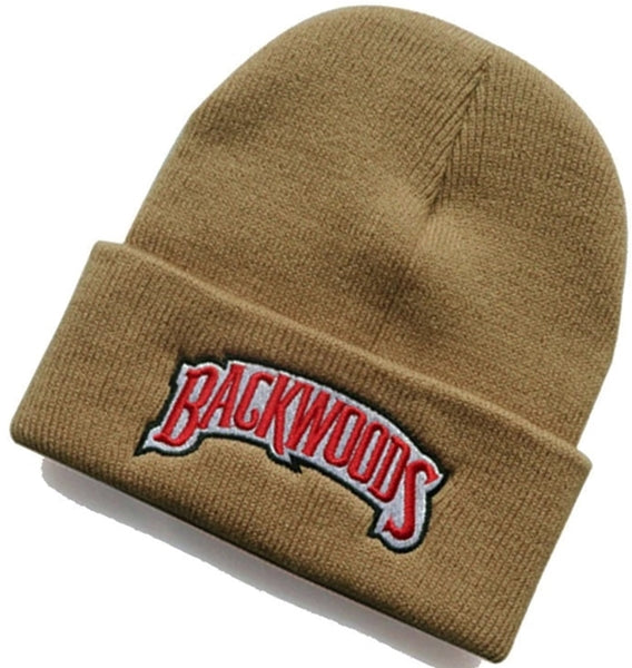 Backwoods Embroidered Beanie - Choose Color