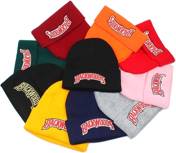 Backwoods Embroidered Beanie - Choose Color