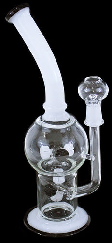 11" Double Molecular Perk 14mm Oil Rig