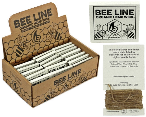 Bee Line 9ft Hemp Wick OG Carton 21pk