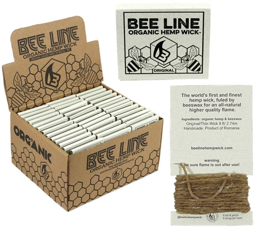 Bee Line 9ft Hemp Wick OG Display 78pk