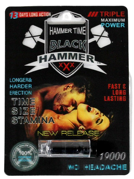 Black Hammer XXX Male Enhancement Capsules