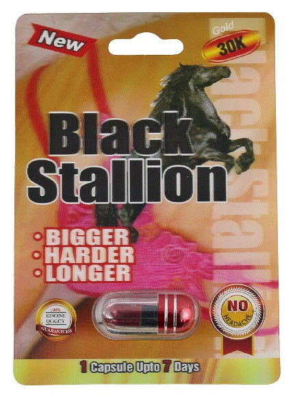 Black Stallion Gold 30k Male Enhancement Capsules