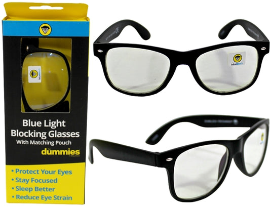 Blue Light Blocking Glasses with Matching Pouch