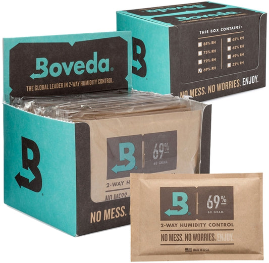 Boveda 69 Percent Humidity Pack (60g) - 12pk