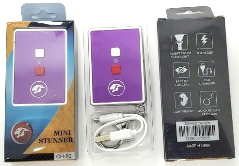 Cheetah Mini Stunner Keychain Stun Gun