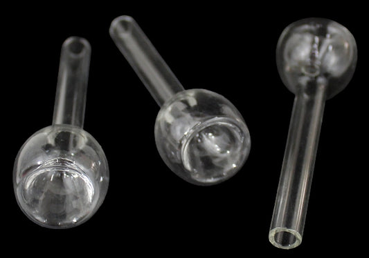 10ct 3" Clear Glass Round Slider Bowls