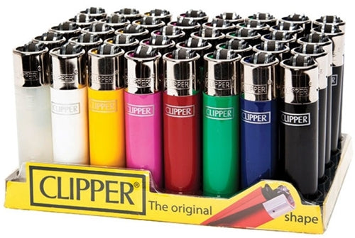 Clipper Lighter - Solid - 48pk