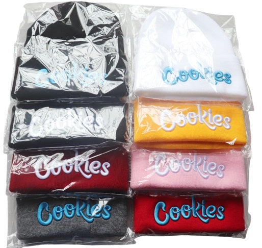 Cookies Embroidered Beanie - Choose Color