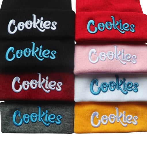 Cookies Embroidered Beanie - Choose Color