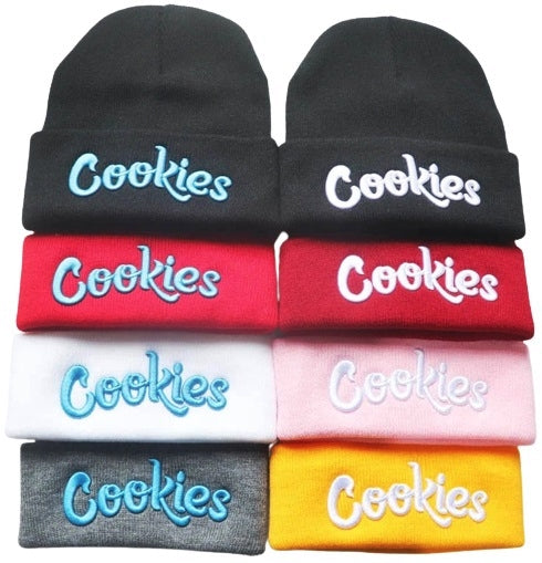 Cookies Embroidered Beanie - Choose Color