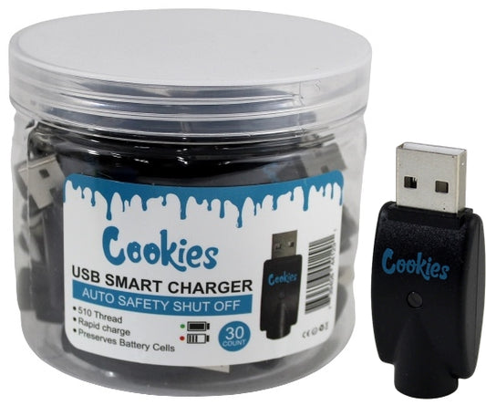 Cookies USB Charger 30pk Tub