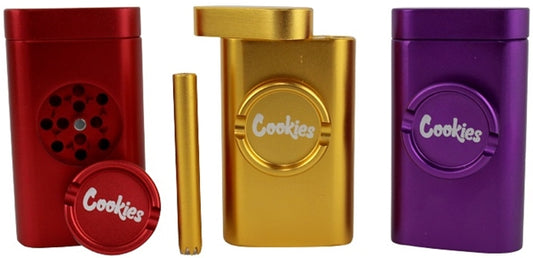 Cookies Dugout One Hitter Set With Built In Grinder