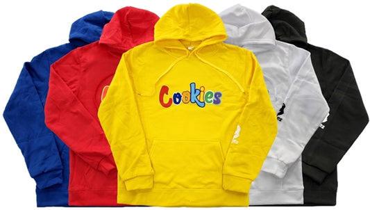 Cookies Pullover Hoodie - Lettering Logo - Choose Size-Color