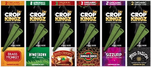 Crop Kingz Organic CONES - King Size