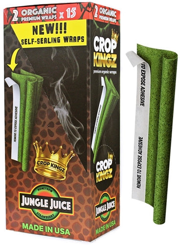 Crop Kingz Premium Hemp Wraps - Jungle Juice