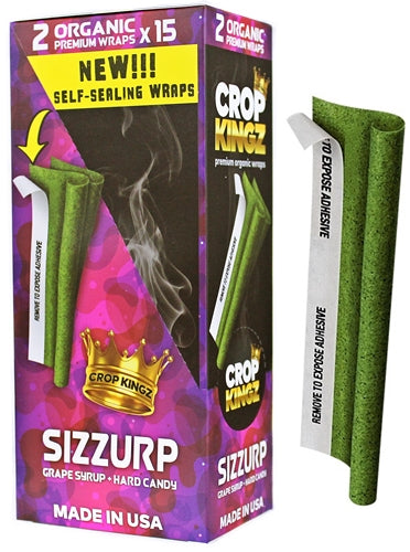 Crop Kingz Premium Hemp Wraps - Sizzurp