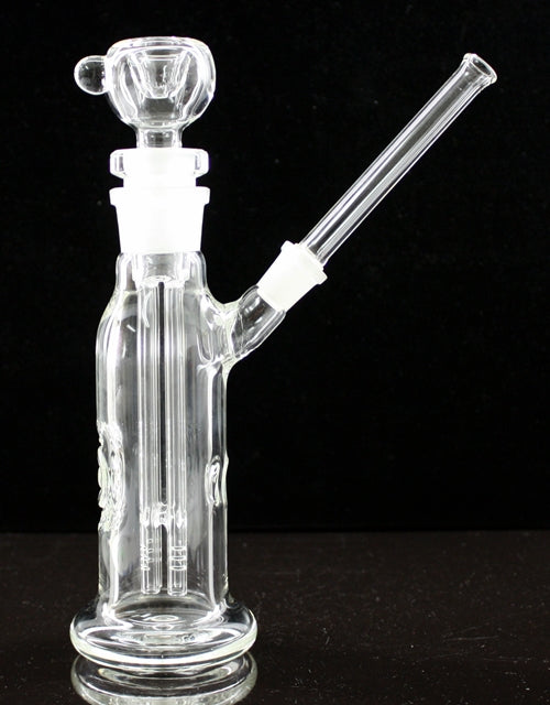 7mm 9" Custom Creations Science Burb Quadstem Water Pipe BR1