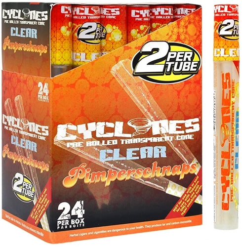 Cyclones Pre Rolled Transparent Cone - CLEAR - Pimperschnaps