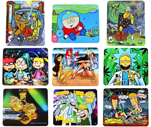 Character Mousepad Style Dab Mat Assortment