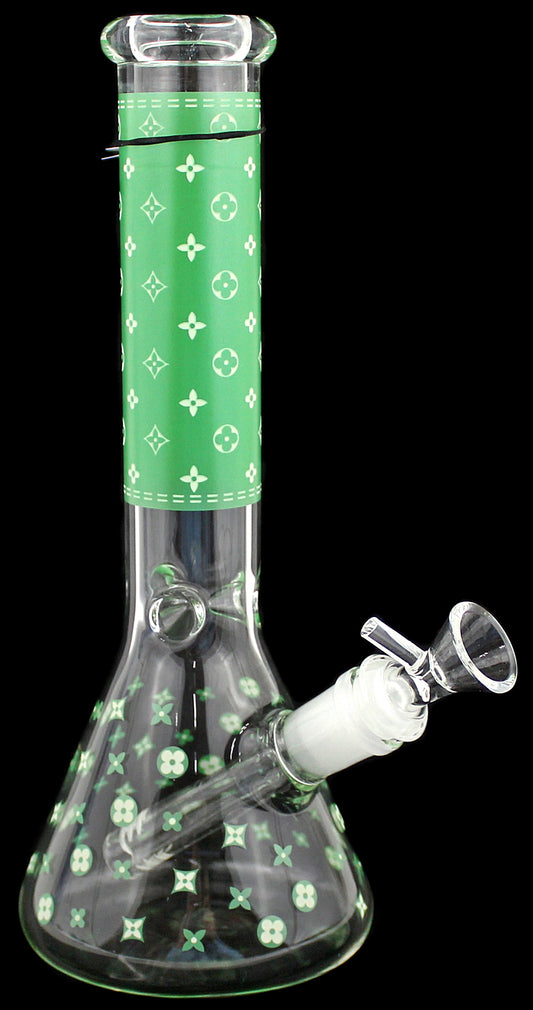 10" Designer Art Beaker Water Pipe