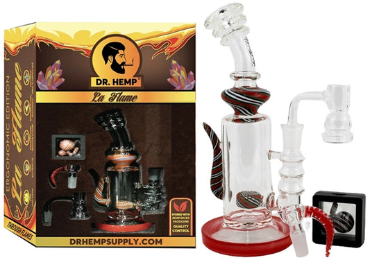 Dr Hemp - Ergonomic La Flame All in One Water Pipe Kit