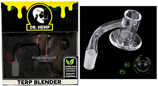 Dr Hemp Premium Quartz Banger Set - Terp Blender