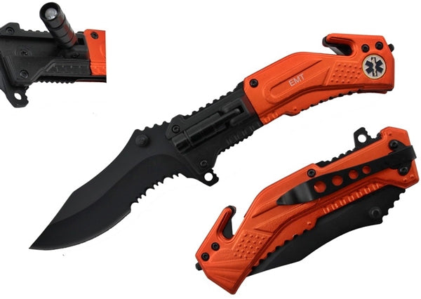 EMT Design Spring Assisted Folding Knife