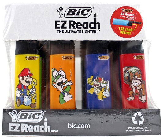 EZ Reach Bic Lighters 40pk - Super Mario Bros