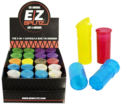 EZ Splitz Cap and Crusher 20pk - Poptop Grinder