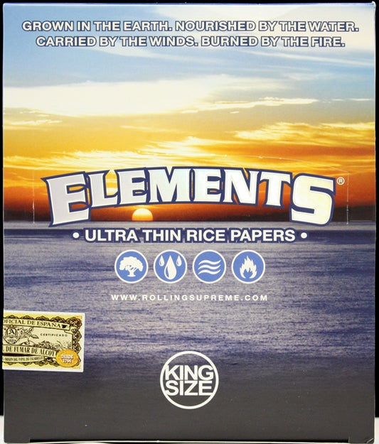 Elements Rolling Paper - King Size