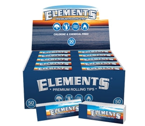 Elements Rolling Paper Tips - Perforated