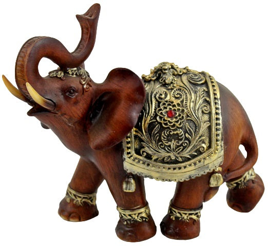 8" Good Luck Elephant Statue