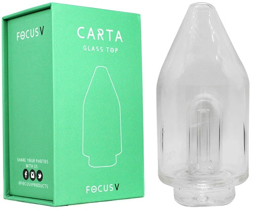 Focus V Carta - Glass Top Water Bubbler Attachment